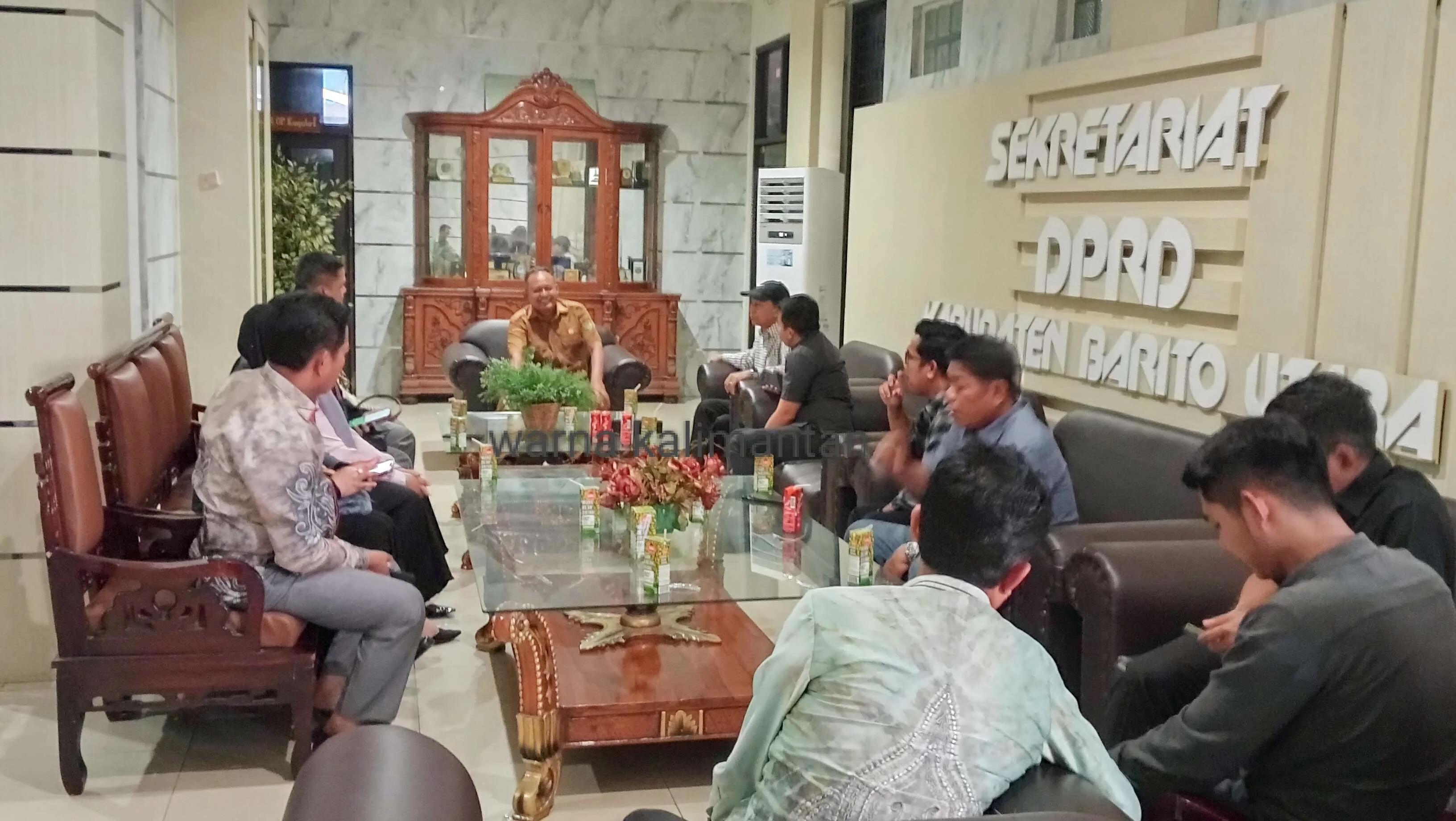 DPRD Barito Utara Sambut Kaji Banding DPRD HSU Terkait Pengurangan Dana Transfer Pusat