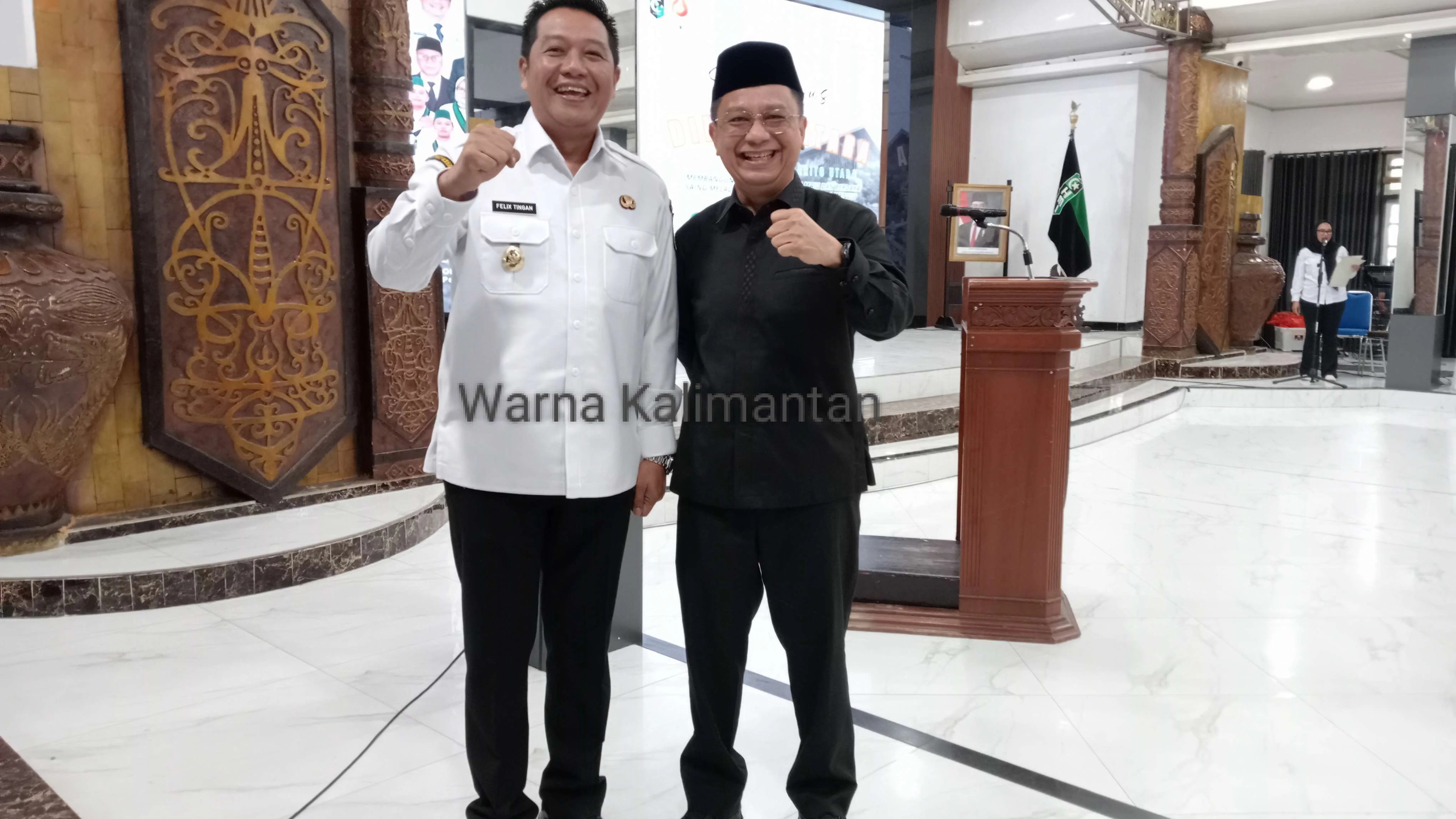 Wakil Bupati Barito Utara dan Ketua Komisi II DPRD Barito Utara Hadiri Pelantikan Pengurus HMI 2025-2026