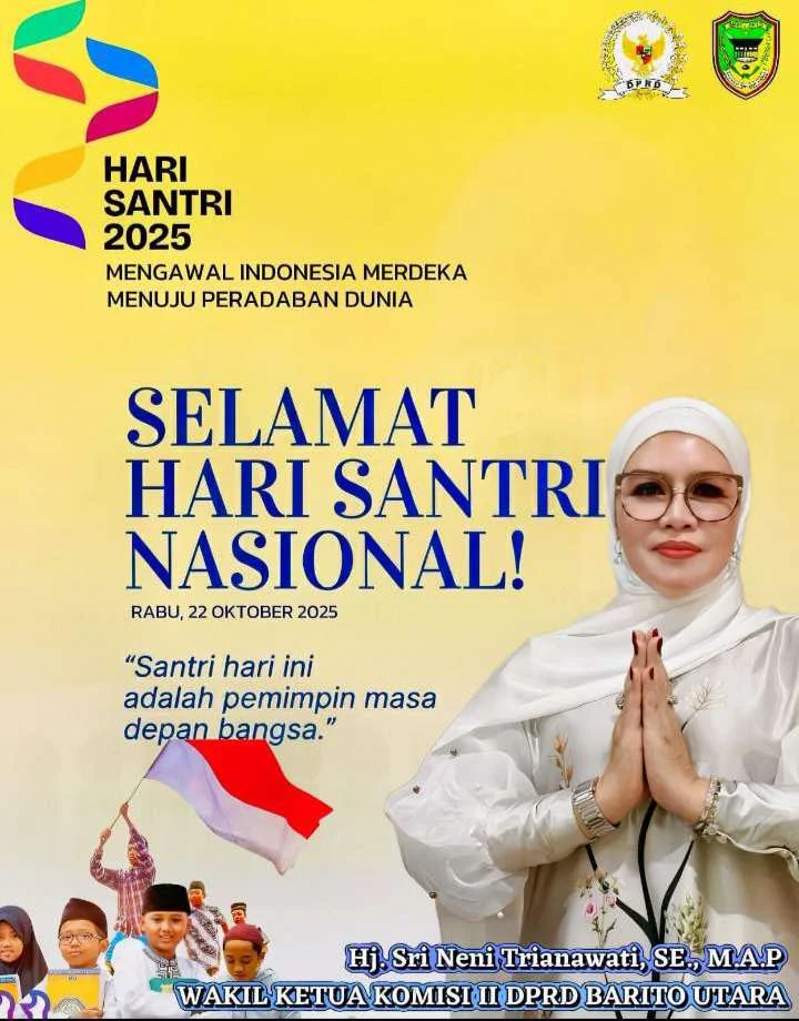 Anggota Komisi II DPRD Barito Utara: Santri Hari Ini Adalah Pemimpin Masa Depan Bangsa